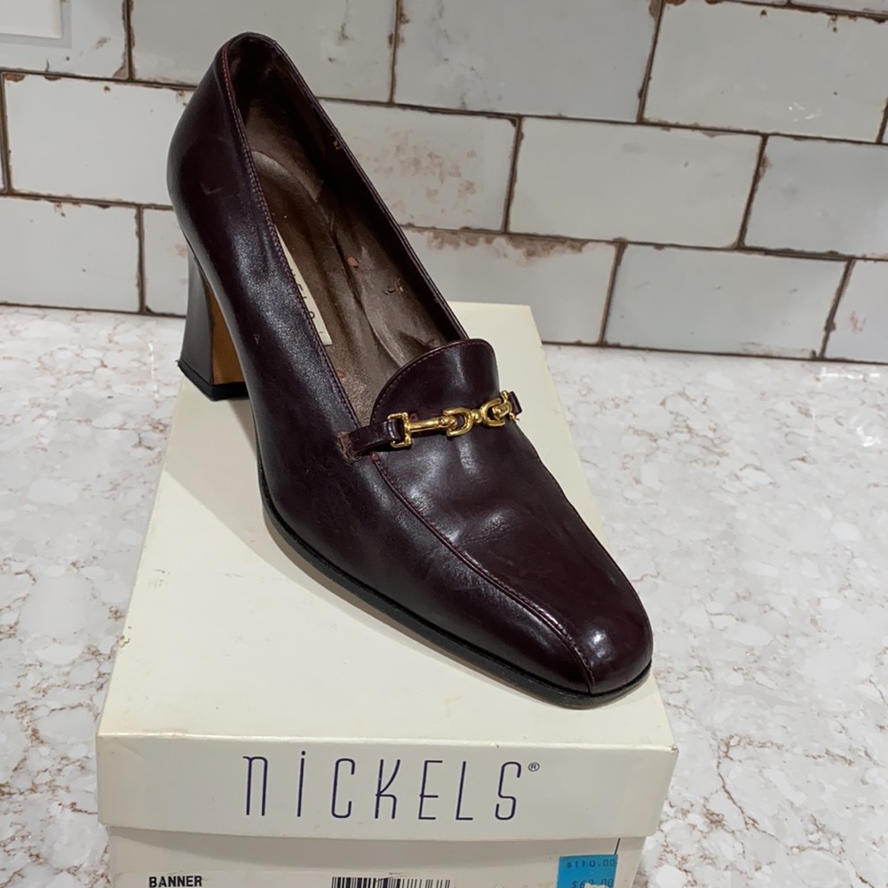 Nickels Italy Leather Pumps